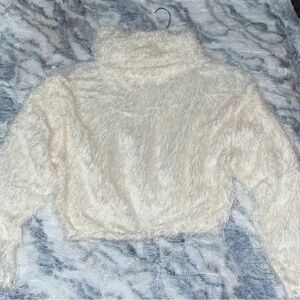 Cozy White Turtleneck Sweater